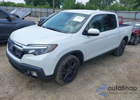 2019 Honda Ridgeline Sport from USA, damaged, VIN 5FPYK3F19KB042712